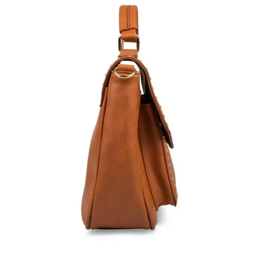 Sac à Main MARRON Femme Motif Uni