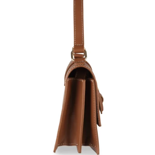 Sac à Main MARRON Femme Motif Uni