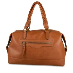 Sac à Main MARRON Femme Motif Uni