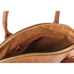 Sac à Main MARRON Femme Motif Uni