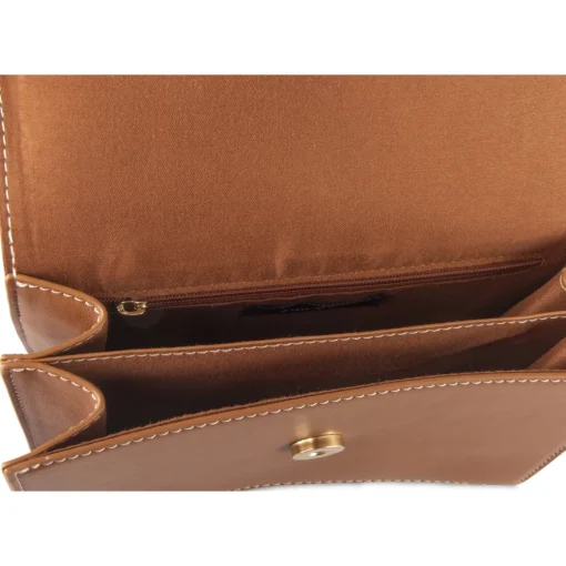Sac à Main MARRON Femme Motif Uni