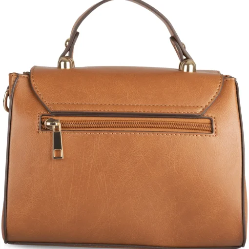 Sac à Main MARRON Femme Motif Uni