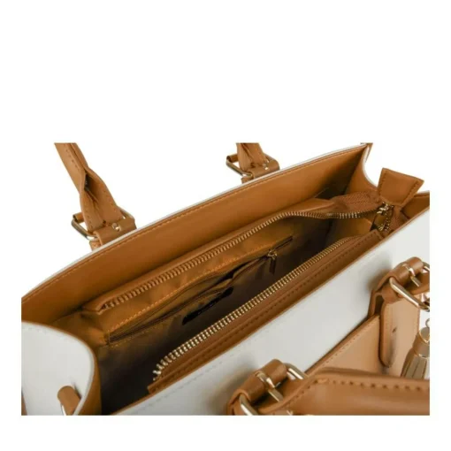 Sac à Main MARRON Femme Motif Uni