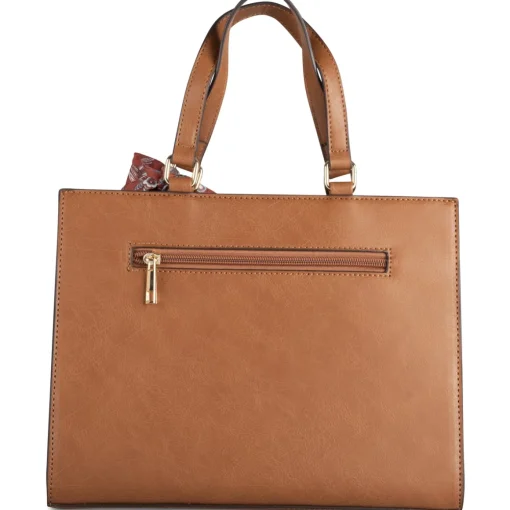 Sac à Main MARRON Femme Motif Uni