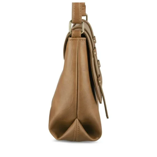 Sac à Main MARRON Femme Motif Uni