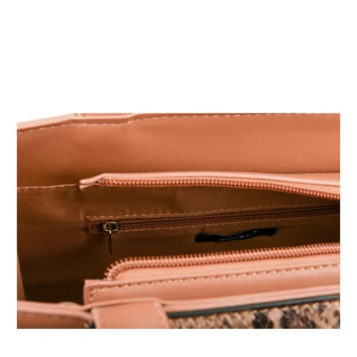 Sac à Main MARRON Femme Motif Animal