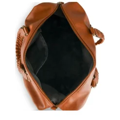 Sac à Main MARRON Femme Motif Uni