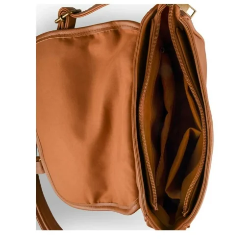 Sac à Main MARRON Femme Motif Uni