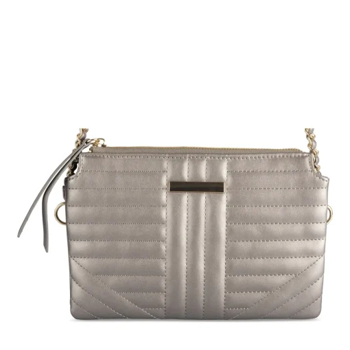 Sac à Main METALLISE Femme Motif Uni