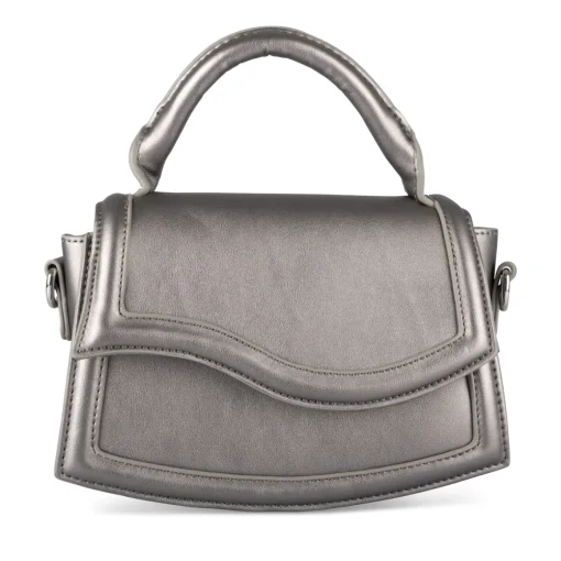 Sac à Main METALLISE Femme Motif Uni