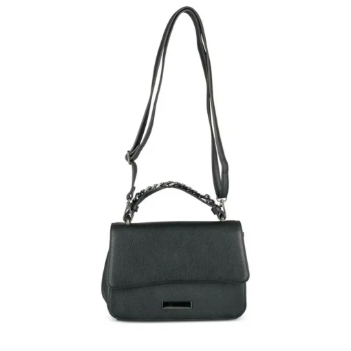 Sac à Main NOIR Femme Motif Uni