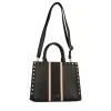 Sac à Main NOIR Femme Motif Clouté