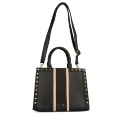Sac à Main NOIR Femme Motif Clouté