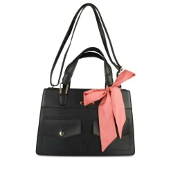 Sac à Main NOIR Femme Motif A Pois
