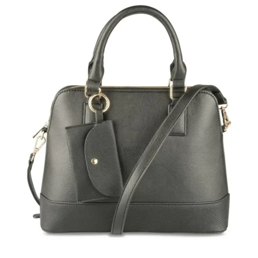 Sac à Main NOIR Femme Motif Uni