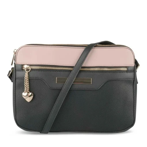 Sac à Main NOIR Femme Motif Uni
