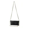 Sac à Main NOIR Femme Motif Uni