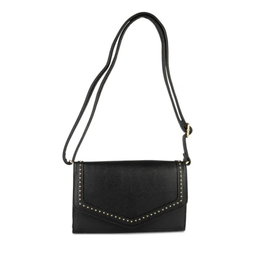 Sac à Main NOIR Femme Motif Uni