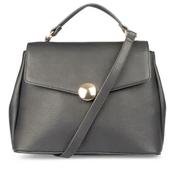 Sac à Main NOIR Femme Motif Uni