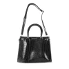 Sac à Main NOIR Femme Motif Uni