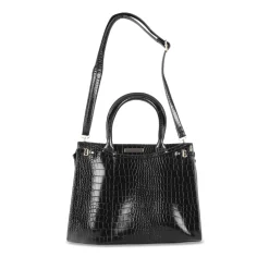 Sac à Main NOIR Femme Motif Uni