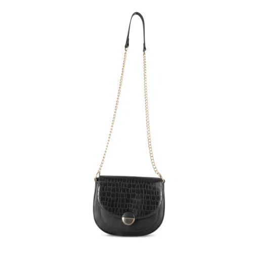 Sac à Main NOIR Femme Motif Uni