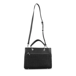 Sac à Main NOIR Femme Motif Uni