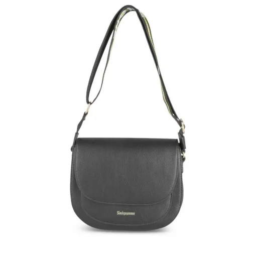 Sac à Main NOIR Femme Motif Uni