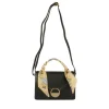 Sac à Main NOIR Femme Motif Fleuri