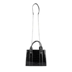 Sac à Main NOIR Femme Motif Uni