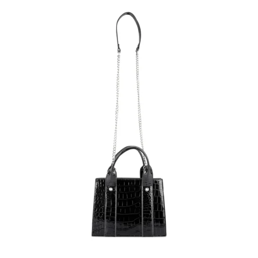 Sac à Main NOIR Femme Motif Uni