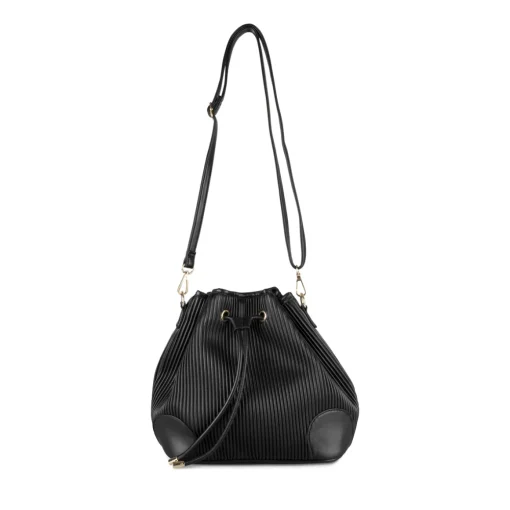 Sac à Main NOIR Femme Motif Uni
