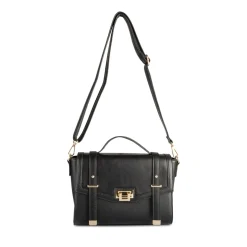 Sac à Main NOIR Femme Motif Uni