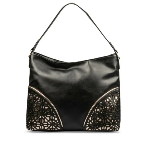 Sac à Main NOIR Femme Motif Uni