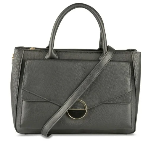 Sac à Main NOIR Femme Motif Uni