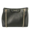 Sac à Main NOIR Femme Motif Uni