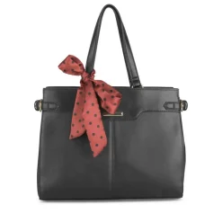 Sac à Main NOIR Femme Motif A Pois