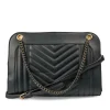 Sac à Main NOIR Femme Motif Uni