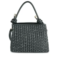 Sac à Main NOIR Femme Motif Carreaux