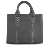 Sac à Main NOIR Femme Motif Clouté
