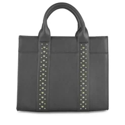 Sac à Main NOIR Femme Motif Clouté
