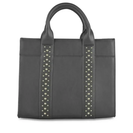 Sac à Main NOIR Femme Motif Clouté