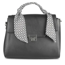 Sac à Main NOIR Femme Motif Uni