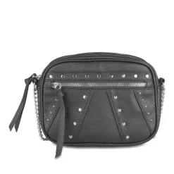 Sac à Main NOIR Femme Motif Clouté
