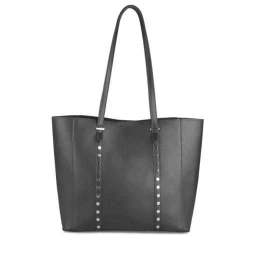 Sac à Main NOIR Femme Motif Clouté