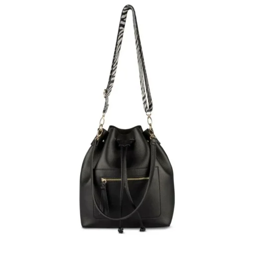 Sac à Main NOIR Femme Motif Animal
