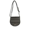 Sac à Main NOIR Femme Motif Clouté
