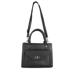 Sac à Main NOIR Femme Motif Uni
