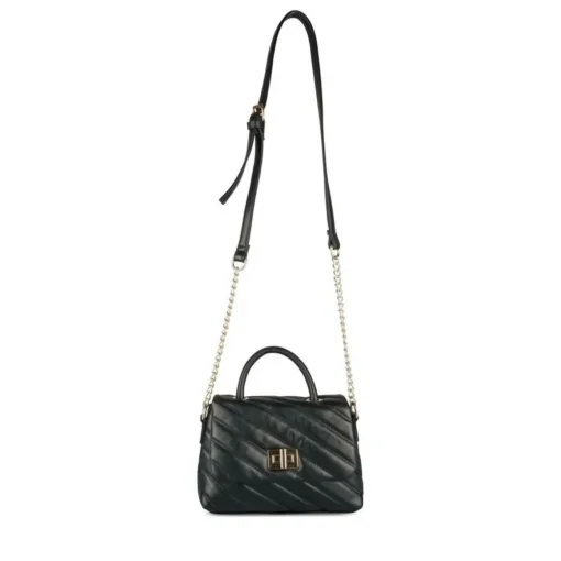 Sac à Main NOIR Femme Motif Uni