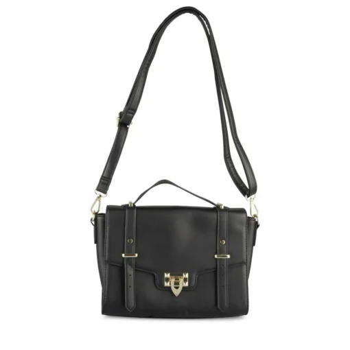 Sac à Main NOIR Femme Motif Uni